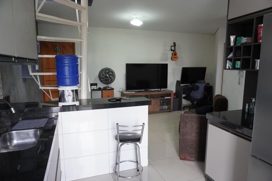 Cozinha de apartamento à venda com 2 quartos, 140m² em Parque Residencial Jaguari, Americana