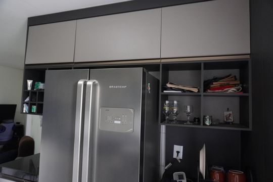 Cozinha de apartamento à venda com 2 quartos, 140m² em Parque Residencial Jaguari, Americana