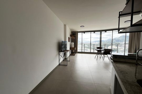 Cozinha de kitnet/studio à venda com 1 quarto, 40m² em Barra da Tijuca, Rio de Janeiro