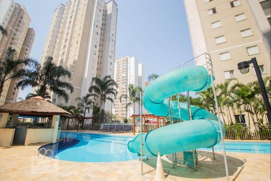 Área comum - Piscina de apartamento para alugar com 2 quartos, 66m² em Jardim Santa Eudoxia, Campinas