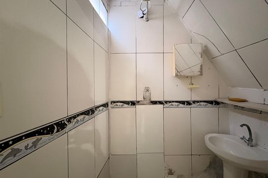 Banheiro de casa para alugar com 1 quarto, 40m² em Jardim Santa Cristina, Santo André