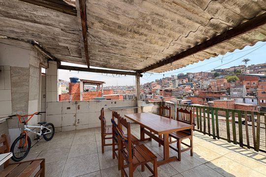 Lavanderia (comunitária) de casa para alugar com 1 quarto, 40m² em Jardim Santa Cristina, Santo André