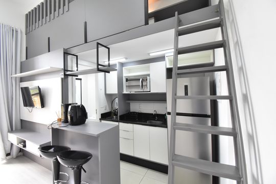 Studio de apartamento à venda com 1 quarto, 35m² em Mossunguê, Curitiba