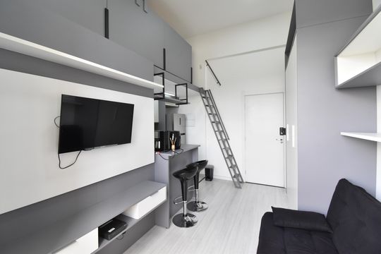 Studio de apartamento à venda com 1 quarto, 35m² em Mossunguê, Curitiba