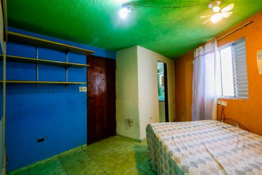 Quarto 2 - Suíte de apartamento para alugar com 2 quartos, 60m² em Jardim Cerqueira Leite, Mauá