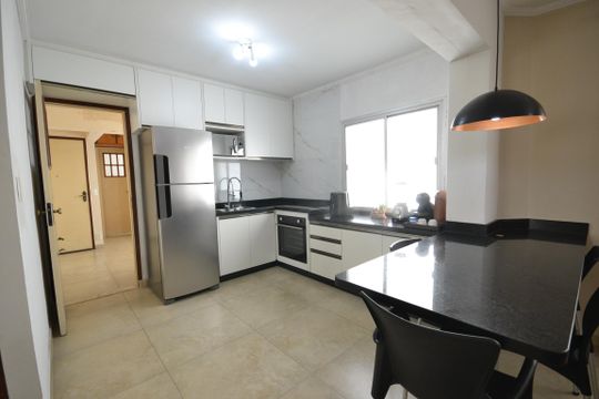 Cozinha de apartamento à venda com 2 quartos, 82m² em Jardim Esmeralda, São Paulo