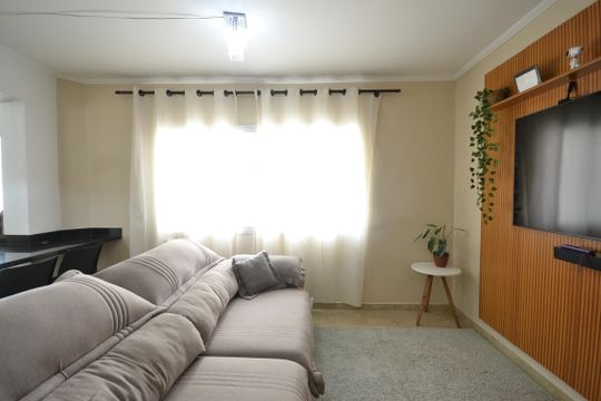 Sala de apartamento à venda com 2 quartos, 82m² em Jardim Esmeralda, São Paulo
