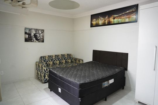 Quarto Suíte de kitnet/studio para alugar com 1 quarto, 40m² em Chácara Machado, Americana
