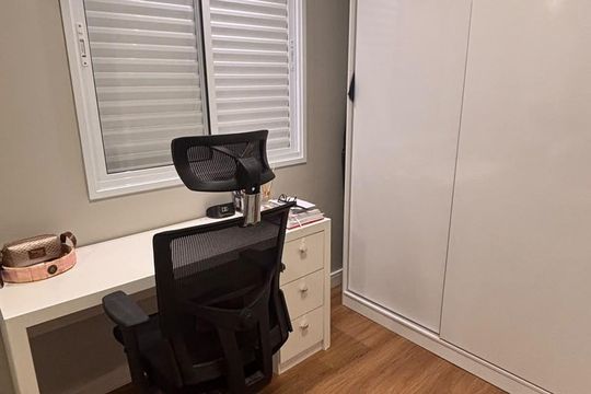 Quarto 3 de apartamento à venda com 3 quartos, 82m² em Balneário Tropical, Paulínia