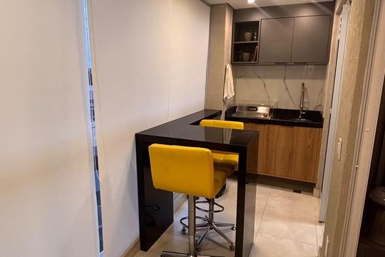 Varanda de apartamento à venda com 3 quartos, 82m² em Balneário Tropical, Paulínia