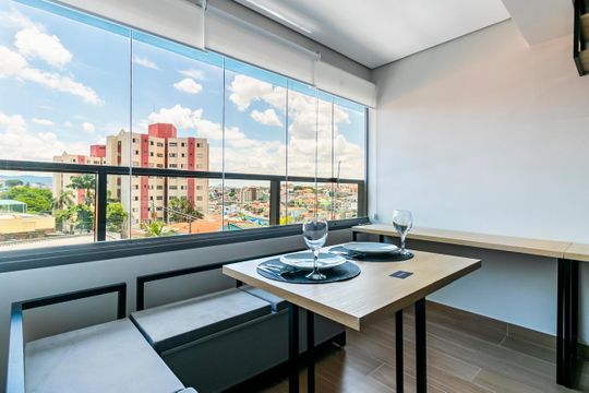 Varanda de apartamento à venda com 1 quarto, 26m² em Vila Primavera, São Paulo
