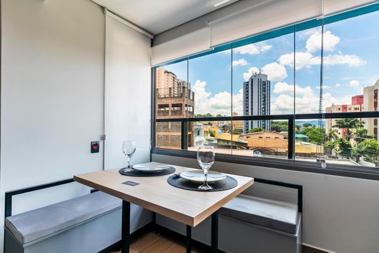 Varanda de apartamento à venda com 1 quarto, 26m² em Vila Primavera, São Paulo