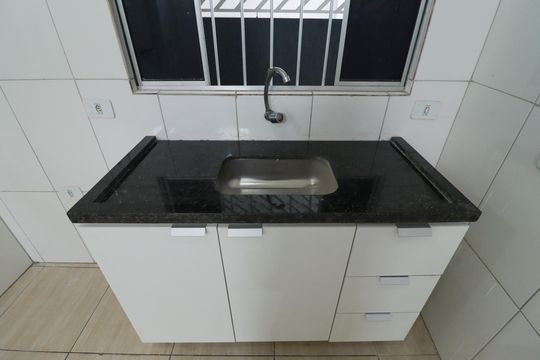 Sala/Cozinha e Área de Serviço de apartamento para alugar com 1 quarto, 30m² em Sítio do Mandaqui, São Paulo
