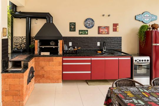 Área externa de casa para alugar com 3 quartos, 180m² em Jardim Nova Europa, Campinas