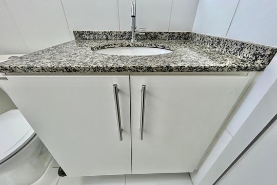 Banheiro de apartamento para alugar com 2 quartos, 59m² em Brás, São Paulo