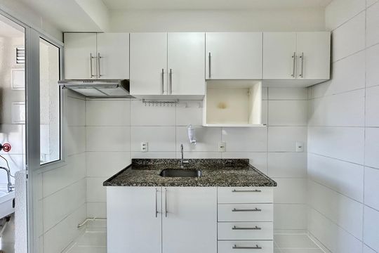 Cozinha de apartamento para alugar com 2 quartos, 59m² em Brás, São Paulo