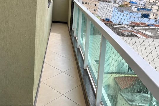 Varanda de apartamento à venda com 3 quartos, 90m² em Vila Valqueire, Rio de Janeiro