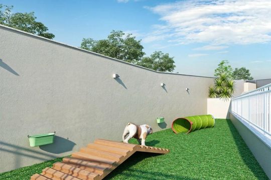 Área externa de apartamento à venda com 2 quartos, 69m² em Parque Assuncao, Taboão da Serra