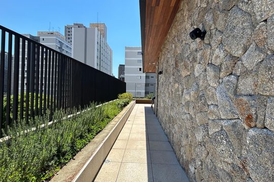 Churrasqueira de apartamento para alugar com 1 quarto, 36m² em Santo Amaro, São Paulo