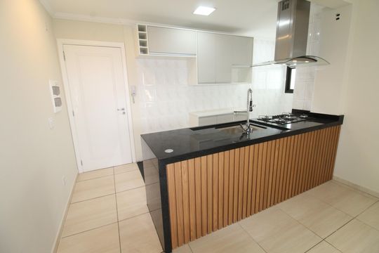 Cozinha de apartamento para alugar com 3 quartos, 65m² em Jardim America, São José dos Campos