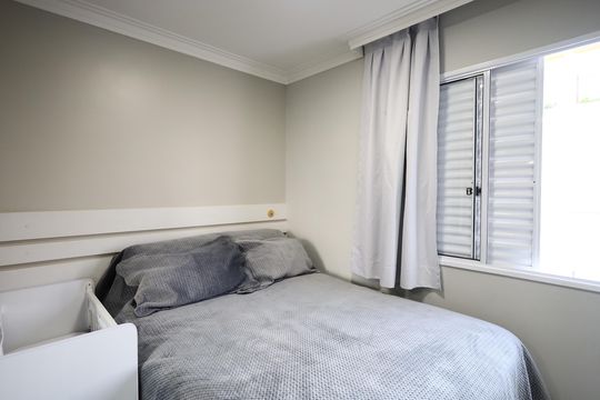Suíte 1 de apartamento para alugar com 2 quartos, 57m² em Jaguaribe, Osasco