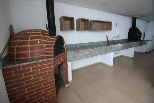 Área comum - Churrasqueira de apartamento para alugar com 2 quartos, 57m² em Jaguaribe, Osasco