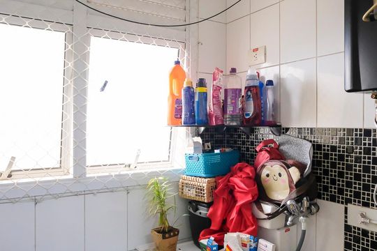 Área de serviço de apartamento para alugar com 2 quartos, 47m² em Vila Caminho do Mar, São Bernardo do Campo