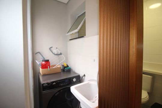 Área de Serviço de apartamento para alugar com 1 quarto, 34m² em Parada Inglesa, São Paulo