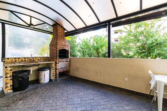 Área comum - Churrasqueira de apartamento para alugar com 2 quartos, 115m² em Vila Mascote, São Paulo