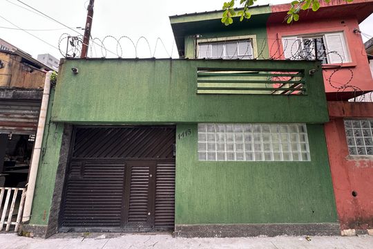 Fachada de casa para alugar com 2 quartos, 131m² em Centro, São Vicente