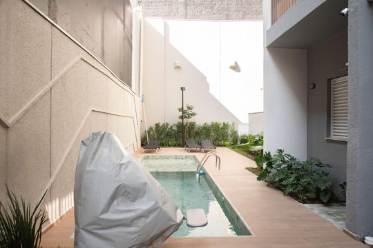 Área comum - Piscina de apartamento para alugar com 1 quarto, 27m² em Vila da Saúde, São Paulo