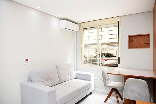 Sala de apartamento para alugar com 1 quarto, 35m² em Santana, Porto Alegre