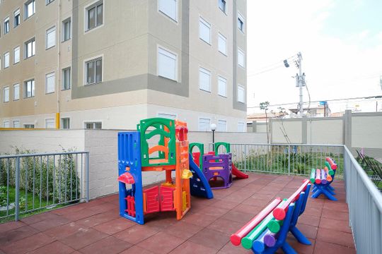Playground de apartamento para alugar com 2 quartos, 35m² em Vila Palmares, São Caetano do Sul