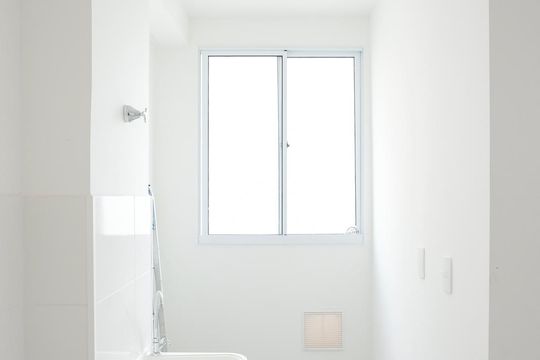 Área de serviço de apartamento para alugar com 2 quartos, 35m² em Vila Palmares, São Caetano do Sul