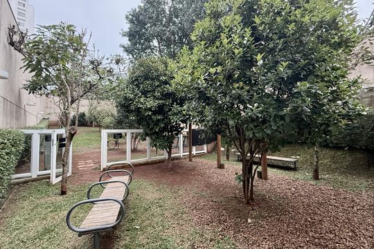 Área comum de kitnet/studio para alugar com 1 quarto, 42m² em Campo Belo, São Paulo