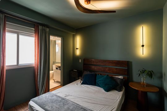 Suíte de apartamento para alugar com 2 quartos, 69m² em Parque Industrial Tomas Edson, São Paulo