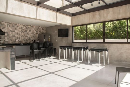 Área comum - Churrasqueira de apartamento para alugar com 3 quartos, 90m² em Mirandópolis, São Paulo