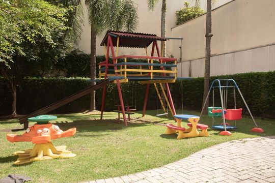 Área comum - Playground de apartamento para alugar com 3 quartos, 90m² em Mirandópolis, São Paulo