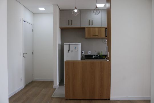 Sala de apartamento à venda com 2 quartos, 49m² em Barra Funda, São Paulo