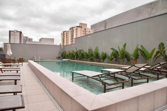 Área comum - Piscina de apartamento à venda com 1 quarto, 36m² em Vila da Saúde, São Paulo