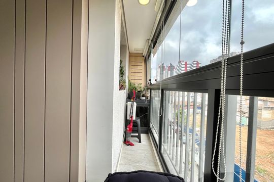 Varanda de apartamento à venda com 1 quarto, 36m² em Vila da Saúde, São Paulo