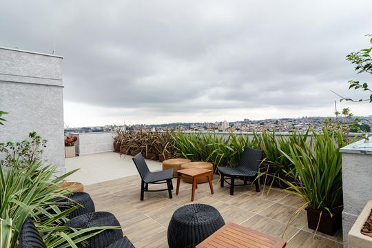 Terraço de apartamento para alugar com 2 quartos, 34m² em Vila Mira, São Paulo
