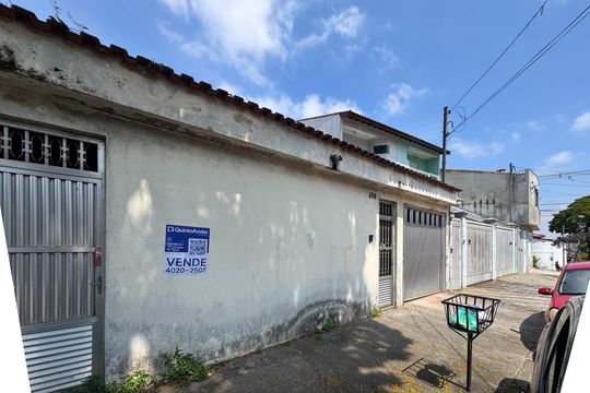 Fachada de casa à venda com 3 quartos, 280m² em Jardim Santo Ignacio, São Bernardo do Campo
