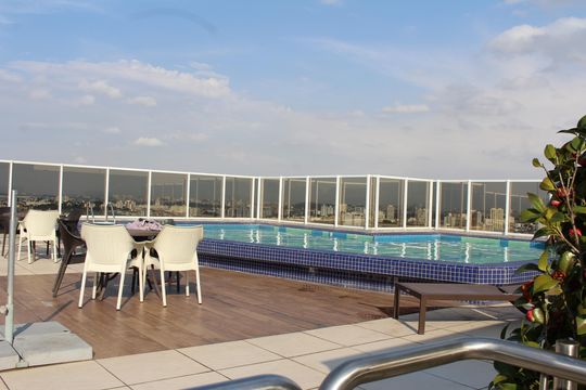 Piscina de kitnet/studio para alugar com 1 quarto, 38m² em Centro, Guarulhos