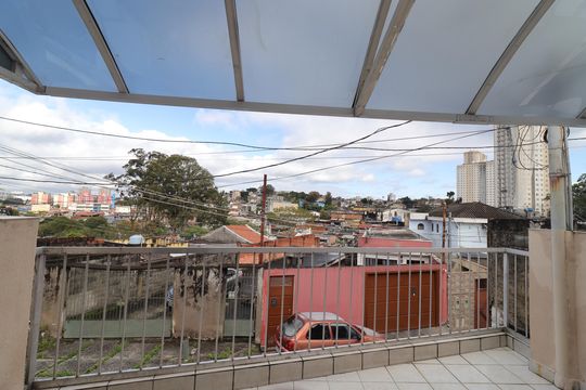 Varanda vista de casa para alugar com 2 quartos, 124m² em Jardim Sonia (zona Sul), São Paulo