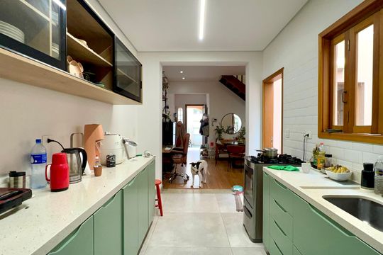 Cozinha de casa à venda com 3 quartos, 100m² em Pinheiros, São Paulo