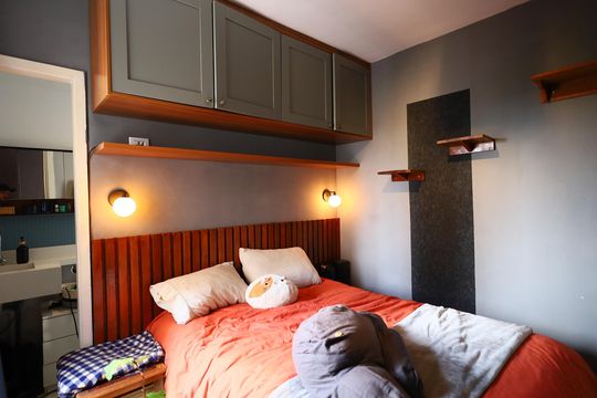 Suíte 1 de apartamento à venda com 2 quartos, 58m² em Jaguaribe, Osasco