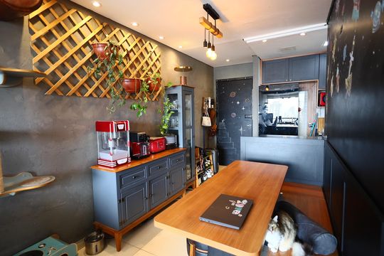 Sala de apartamento à venda com 2 quartos, 58m² em Jaguaribe, Osasco