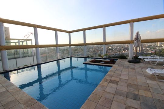 Área comum - Piscina de apartamento à venda com 2 quartos, 58m² em Jaguaribe, Osasco
