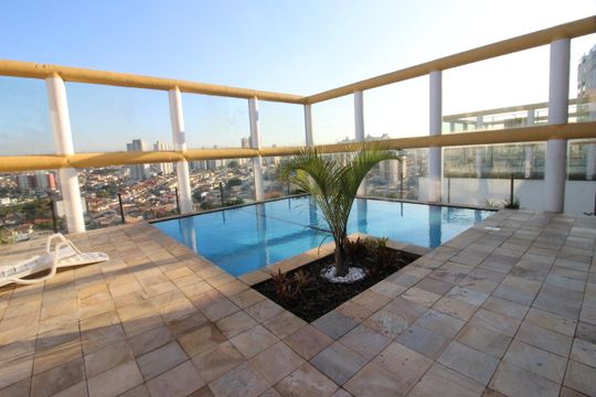 Área comum - Piscina de apartamento à venda com 2 quartos, 58m² em Jaguaribe, Osasco